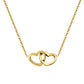 Cofanetto Collana cuore + scatola Rosa - Regalo d'amore elegante 